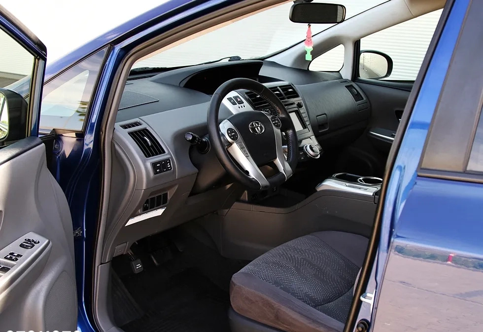 Toyota Prius+ cena 46990 przebieg: 261400, rok produkcji 2012 z Skępe małe 667